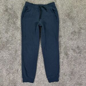 Lululemon City Sweat Jogger Pants Mens Medium Navy Drawstring Athleisure Workout